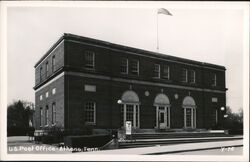 U.S. Post Office - Athens, TN Tennessee Postcard Postcard Postcard