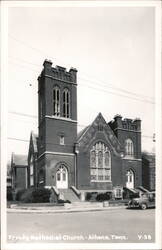 Trinity Methodist Church - Athens, TN Tennessee Postcard Postcard Postcard