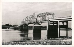 Highway Bridge Across Douglas Lake - US 25 Postcard