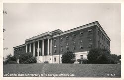 LeConte Hall, University of Georgia, Athens Postcard