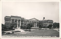 University of Georgia Journalism-Commerce Building - Athens Postcard