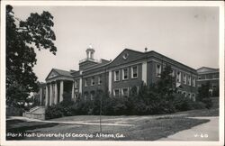 Park Hall, University of Georgia Postcard