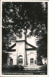 First Methodist Church, Athens GA Postcard