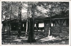 Clifty Falls State Park Shelter House Picnic Grounds Postcard