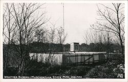 Weather Bureau Station, Muscatatuck State Park Postcard