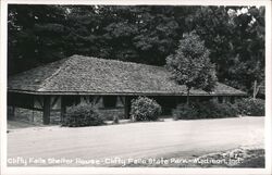 Clifty Falls Shelter House, Clifty Falls State Park Madison, IN Postcard Postcard Postcard