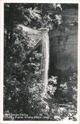 Hoffman Falls, Clifty Falls State Park Madison, IN Postcard Postcard Postcard