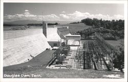 Douglas Dam, Tennessee Sevierville, TN Postcard Postcard Postcard