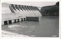 Fishing Below Douglas Dam, Tennessee Sevierville, TN Postcard Postcard Postcard