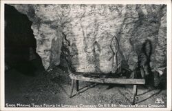 Shoe Making Tools Linville Caverns US 221 Western NC Postcard