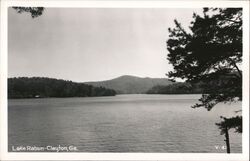 Lake Rabun, Clayton, GA Georgia Postcard Postcard Postcard