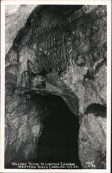 Linville Caverns Volcanic Scene Western North Carolina Postcard Postcard Postcard