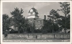 Fentress County Court House - Jamestown, TN Tennessee Postcard Postcard Postcard