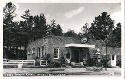 Tobe's Tourist Court, Cabins & Cafe, US 27 Postcard