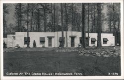 Cabins at The Glass House, Helenwood, TN Tennessee Postcard Postcard Postcard