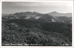 Unaka Mountains Near Boone, NC North Carolina Postcard Postcard Postcard