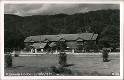 Eseola Lodge - Linville, NC Postcard