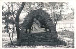 Pieta at Shrine of La Leche St. Augustine, FL Postcard Postcard Postcard