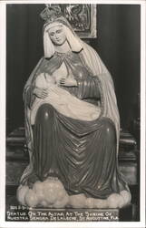 Nuestra Senora de la Leche Statue, St. Augustine, FL Florida Postcard Postcard Postcard