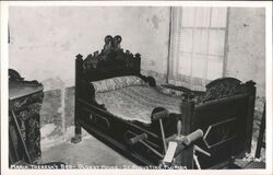 Maria Theresa's Bed, Oldest House, St. Augustine Postcard