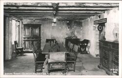 Dining Room - Oldest House - St. Augustine, Florida Postcard