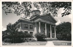 Putnam County Courthouse, Palatka Florida Postcard Postcard Postcard