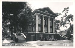 First Baptist Church, Palatka, Florida Postcard