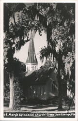 St. Mary's Episcopal Church, Green Cove Springs, Florida Postcard