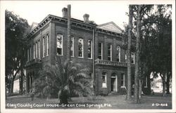 Clay County Court House, Green Cove Springs, Florida Postcard Postcard Postcard