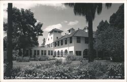 Qui-Si-Sana Hotel, Green Cove Springs, Florida Postcard