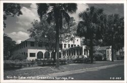 Qui-Si-Sana Hotel, Green Cove Springs, Florida Postcard