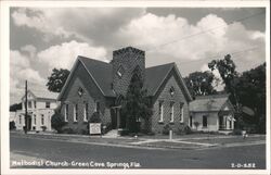 Methodist Church in Green Cove Springs, Florida Postcard