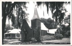 Church of the Holy Comforter, Crescent City, Florida Postcard Postcard Postcard