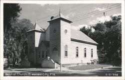 Baptist Church, Crescent City, Florida Postcard