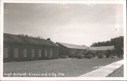 Crescent City, Florida High School Postcard Postcard Postcard