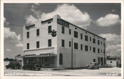 Milland Hotel, Flagler Beach, Florida Postcard