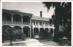 Hotel White House Entrance, Gainesville, Florida Postcard Postcard Postcard