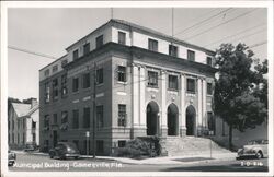 Gainesville, Florida Municipal Building Postcard Postcard Postcard