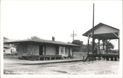 Pomona Park Railway Station, Florida Postcard Postcard Postcard