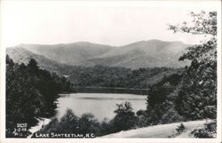 Lake Santeetlah, Great Smoky Mountains National Park North Carolina Postcard Postcard Postcard