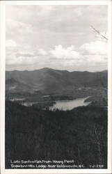 Lake Santeetlah from Happy Point, Snowbird Mtn. Lodge Postcard