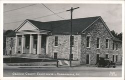 Graham County Courthouse - Robbinsville, NC North Carolina Postcard Postcard Postcard