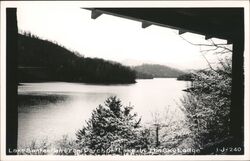 Lake Santeetlah from Lake in the Sky Lodge North Carolina Postcard Postcard Postcard