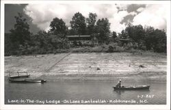 Lake-In-The-Sky Lodge on Lake Santeetlah Postcard