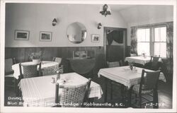 Dining Room, Blue Boar Sportsman's Lodge Postcard