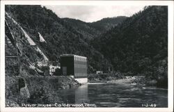 Calderwood Power House, Tennessee Postcard