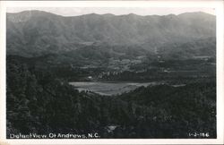 Distant View of Andrews, NC North Carolina Postcard Postcard Postcard