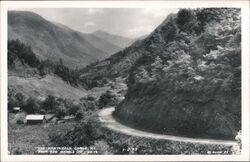 Nantahala Gorge, NC from Red Marble Gap US 19 Topton, NC Postcard Postcard Postcard