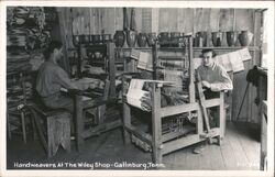 Handweavers at The Wiley Shop - Gatlinburg Tennessee Postcard Postcard Postcard