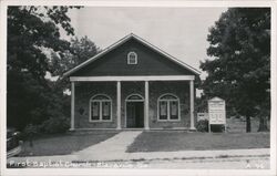 First Baptist Church, Blairsville GA Postcard